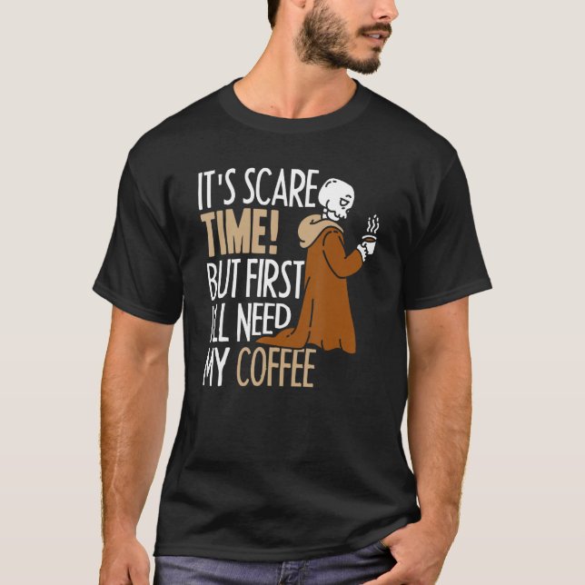Coffee Caffeine Cafe Roasting Barista Coffee Hallo T-Shirt (Front)