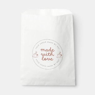 Coffee & Cake Shop Favour Bag