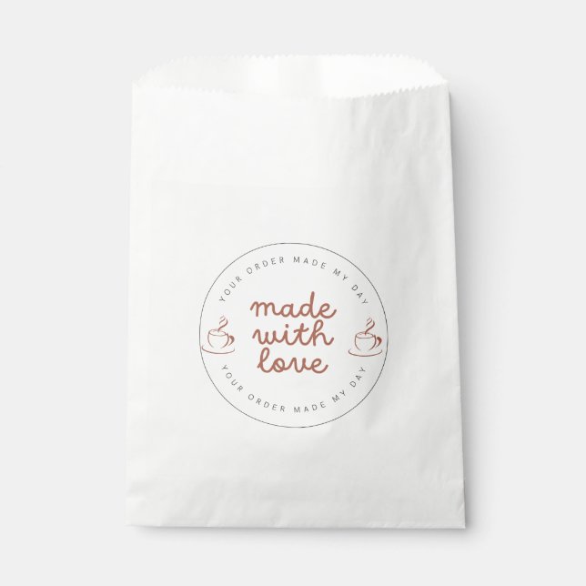 Coffee & Cake Shop Favour Bag (Front)