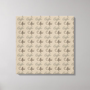 Coffee Canvas Print