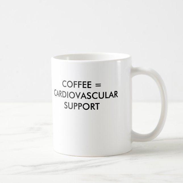 COFFEE = CARDIOVASCULAR SUPPORT MUG (Right)