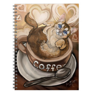 Coffee Cat Notebook