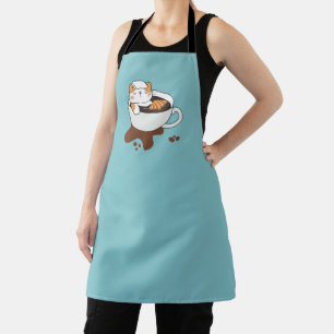 Coffee Cat Spa Apron