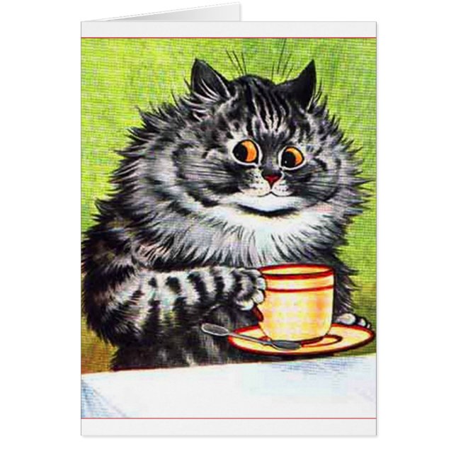 Coffee Cat (Vintage Image) (Front)