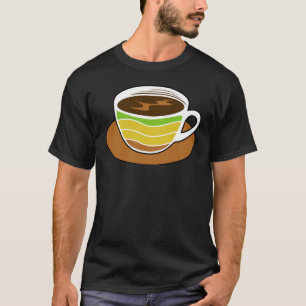 Coffee Charging  Battery Cup Retro Graphic Plus Si T-Shirt