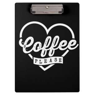 COFFEE CLIPBOARD