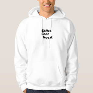 Coffee Code Repeat Hoodie