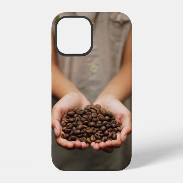 Coffee coffee beans aroma roasted iPhone case (Back)