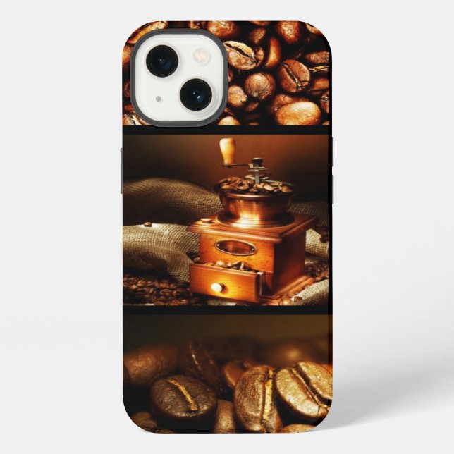 Coffee Collage 2 iPhone Case (Back)
