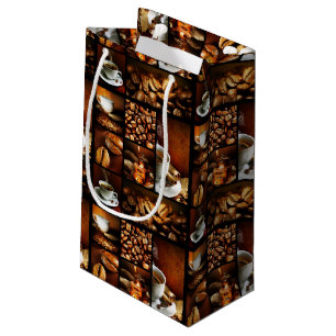 Coffee Collage 2 Small Gift Bag