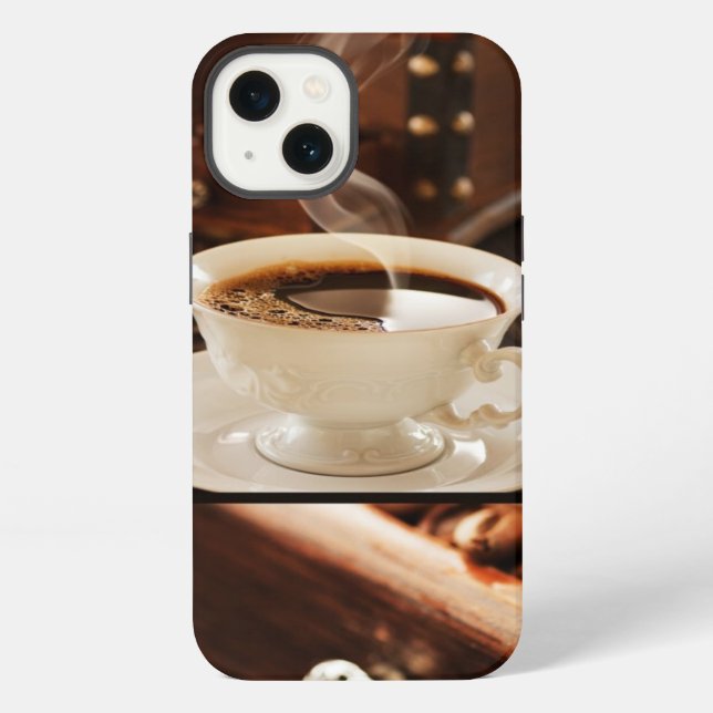 Coffee Collage iPhone Case (Back)