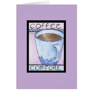 Coffee Comfort Card