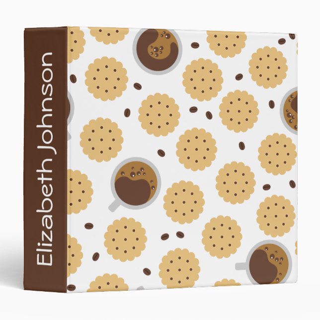 Coffee & Cookies Binder (Front/Spine)