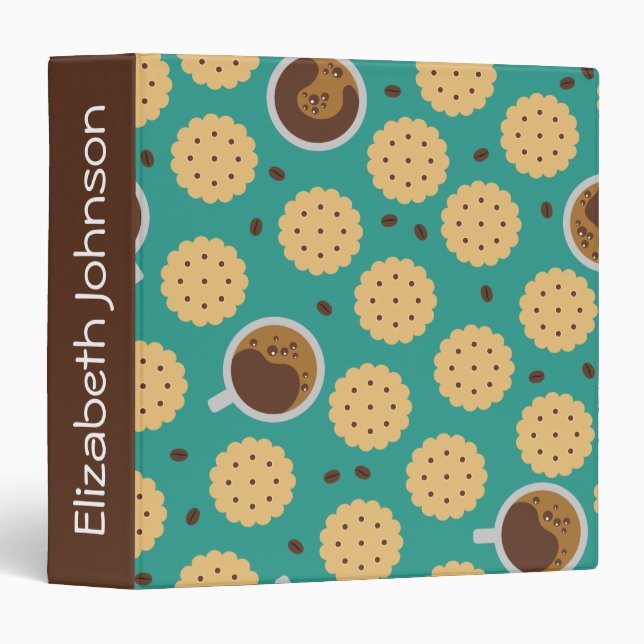 Coffee & Cookies Binder (Front/Spine)