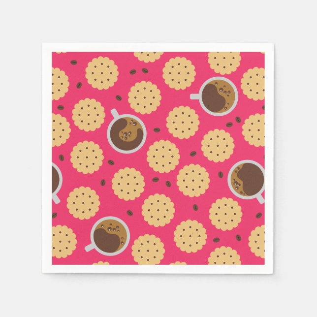 Coffee & Cookies Napkin (Front)