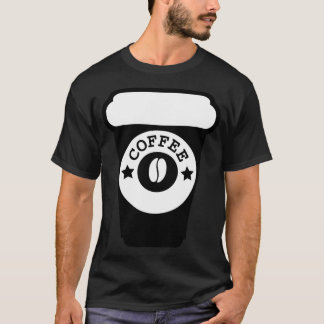 coffee cool black labrador T-Shirt