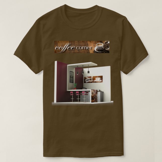 coffee corner T-Shirt (Design Front)