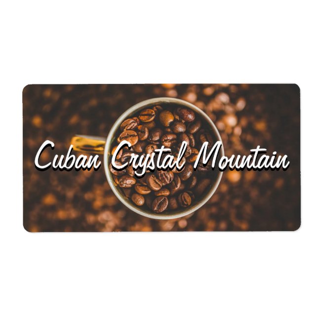 Coffee Cuban Crystal Mountain New Year (Front)