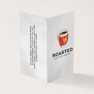 Coffee cup Barista Business Card