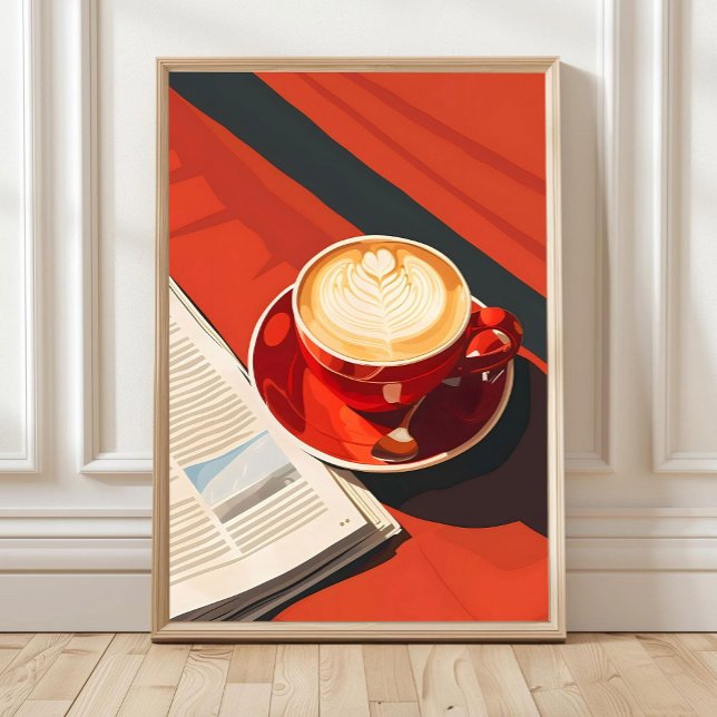 Coffee Cup Boho Wall Art, Coffee Poster , Boho Kit (Creator Uploaded)