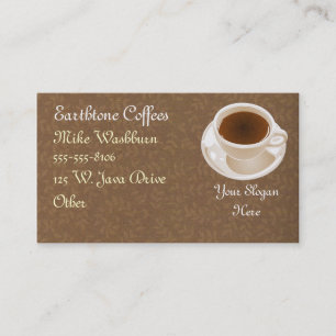 Coffee Cup Business Card