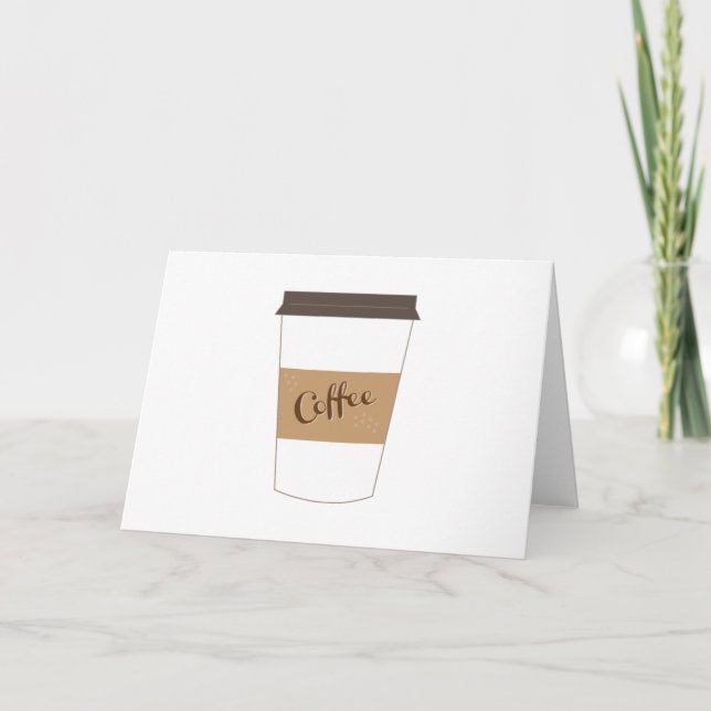 Coffee Cup Card (Front)
