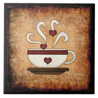 Coffee Cup Ceramic Kitchen Tile