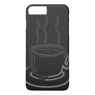 Coffee Cup Graphic Art iPhone 8 Plus/7 Plus Case