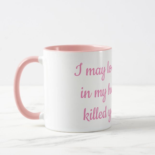 Coffee Cup - I May Look Calm...  (Left)