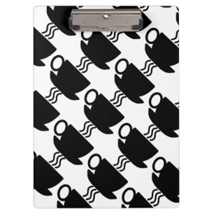 Coffee Cup Icon Clipboard