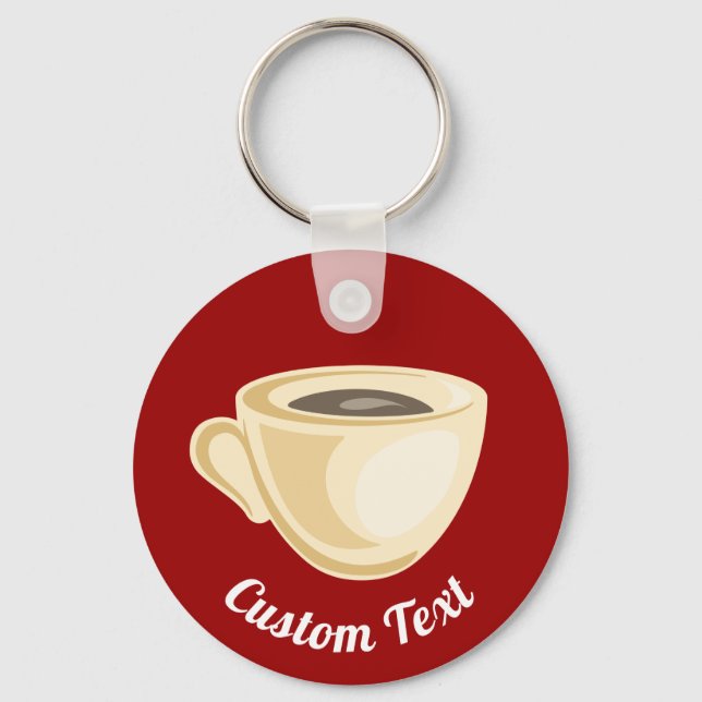 Coffee Cup Keychain (Front)