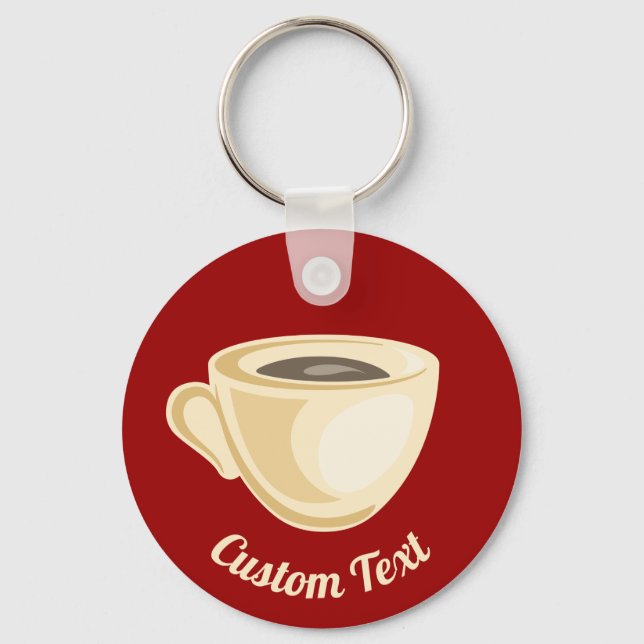Coffee Cup Keychain (Front)
