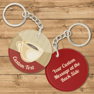 Coffee Cup Keychain