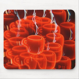 coffee cup madness mouse pad