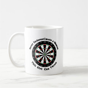 Coffee Cup: Never underestimate a Woman Mug