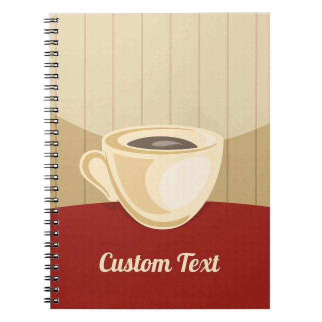 Coffee cup notebook (Front)
