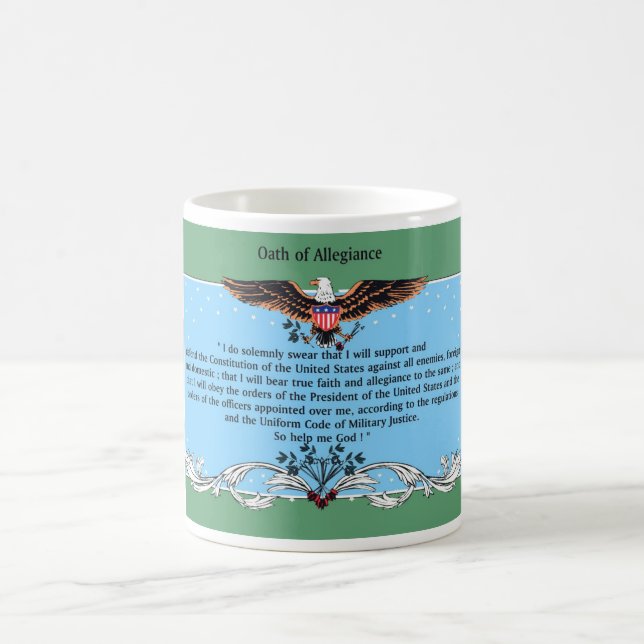 Coffee Cup Oath Of Allegiance (Center)