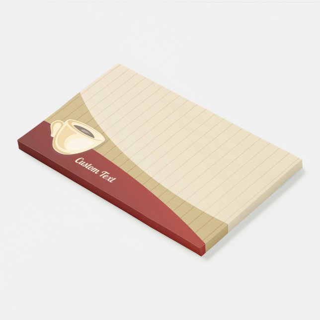 Coffee Cup Post-it Notes (Angled)