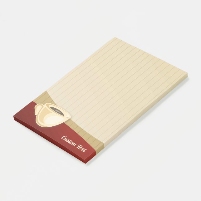 Coffee Cup Post-it Notes (Angled)