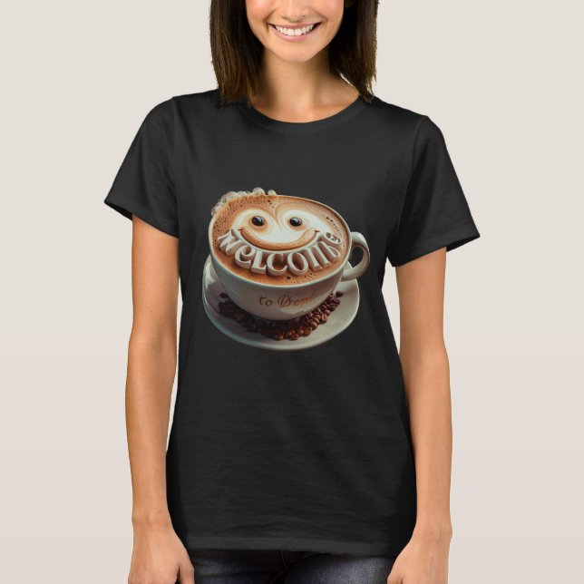 Coffee Cup Ready to Drink T-Shirt (Front)