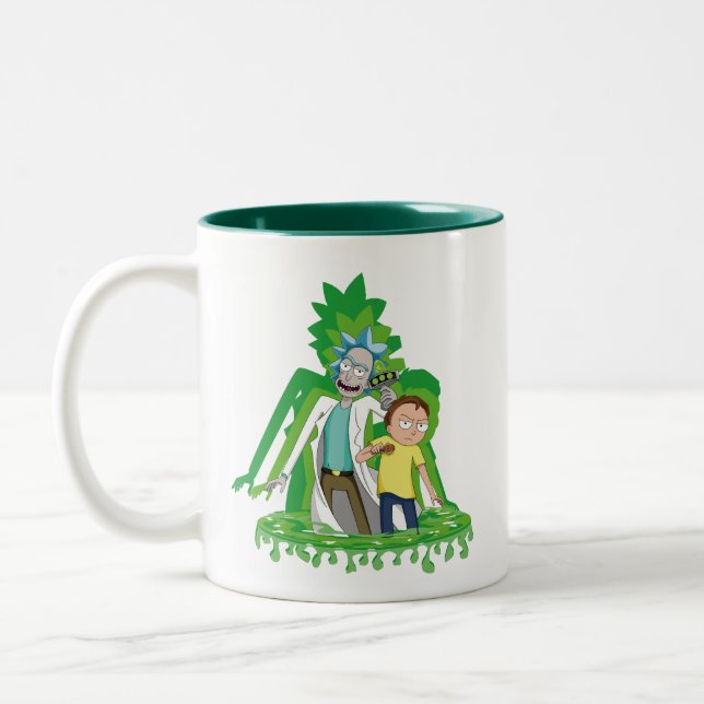Coffee Cup - Rick and Morty's Design (Left)