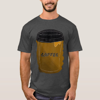 Coffee Cup Sketch Illustration gift T-Shirt