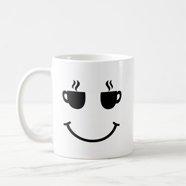Coffee Cup Smile (Left)