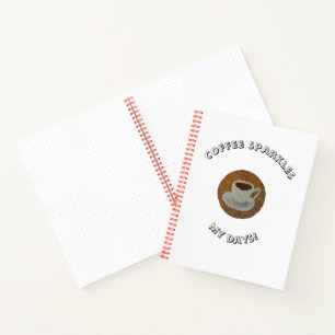Coffee Cup Spiral Notebook