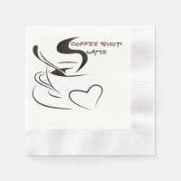 Coffee cup steaming barista design