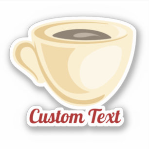 Coffee Cup Sticker