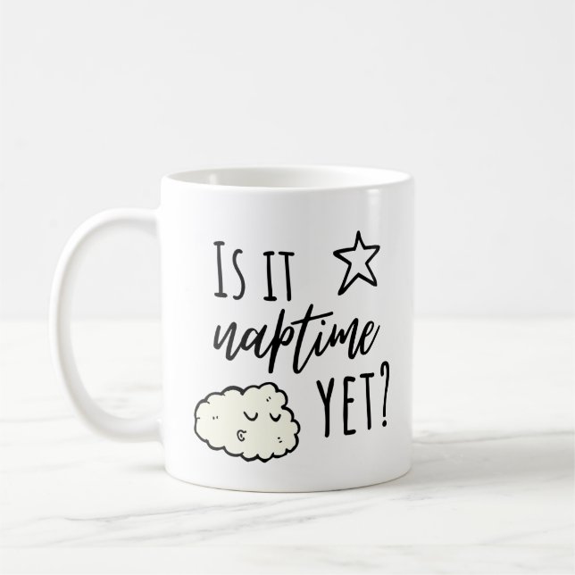 Coffee Cup Stylized Text And Black Sheep (Left)