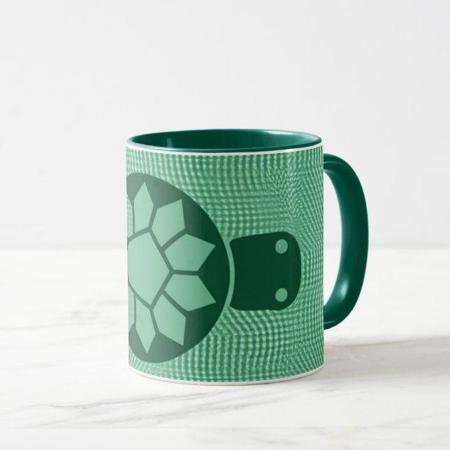 Coffee cup, turtle mug (Front Right)