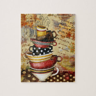 Coffee Cups Divine Puzzle