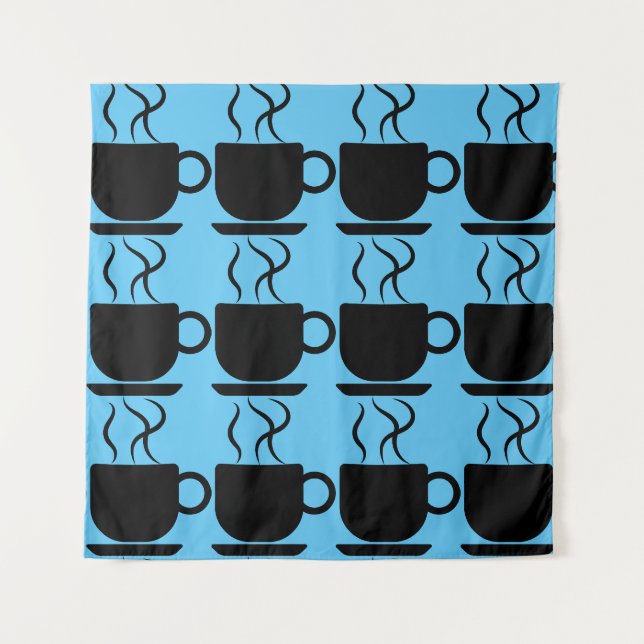 COFFEE CUPS TAPESTRY (Front)